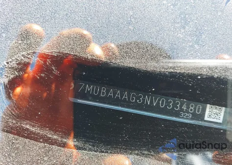 2022 Toyota Corolla Cross Le from USA, damaged, VIN 7MUBAAAG3NV033480